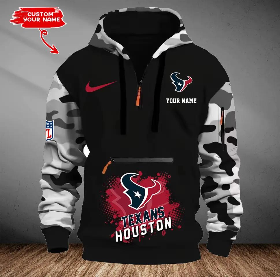 Houston Texans Camouflage Hooded Sweatshirt HA44