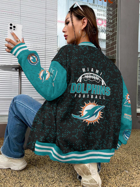 Miami Dolphins National Football League Varsity Jacket AZBTVJK000559
