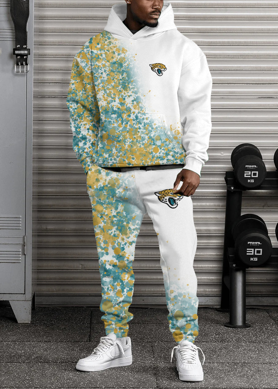 Jacksonville Jaguars Combo Pullover Hoodie And Sweatpants AZBTPHSP000291