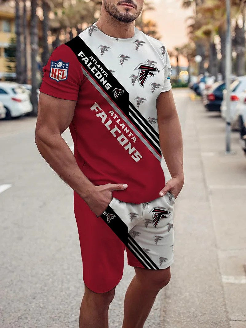 Atlanta Falcons T-shirt and Shorts AZTS235