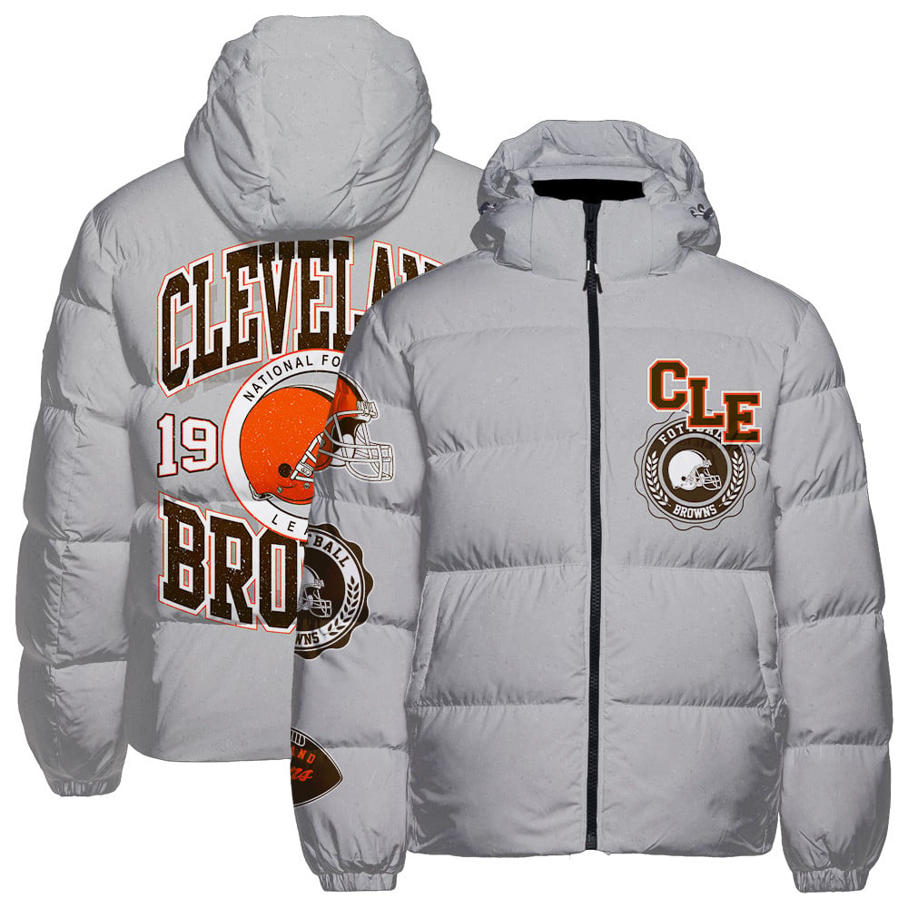 Cleveland Browns CozyCloud Down Jacket AZBTDWJ000038