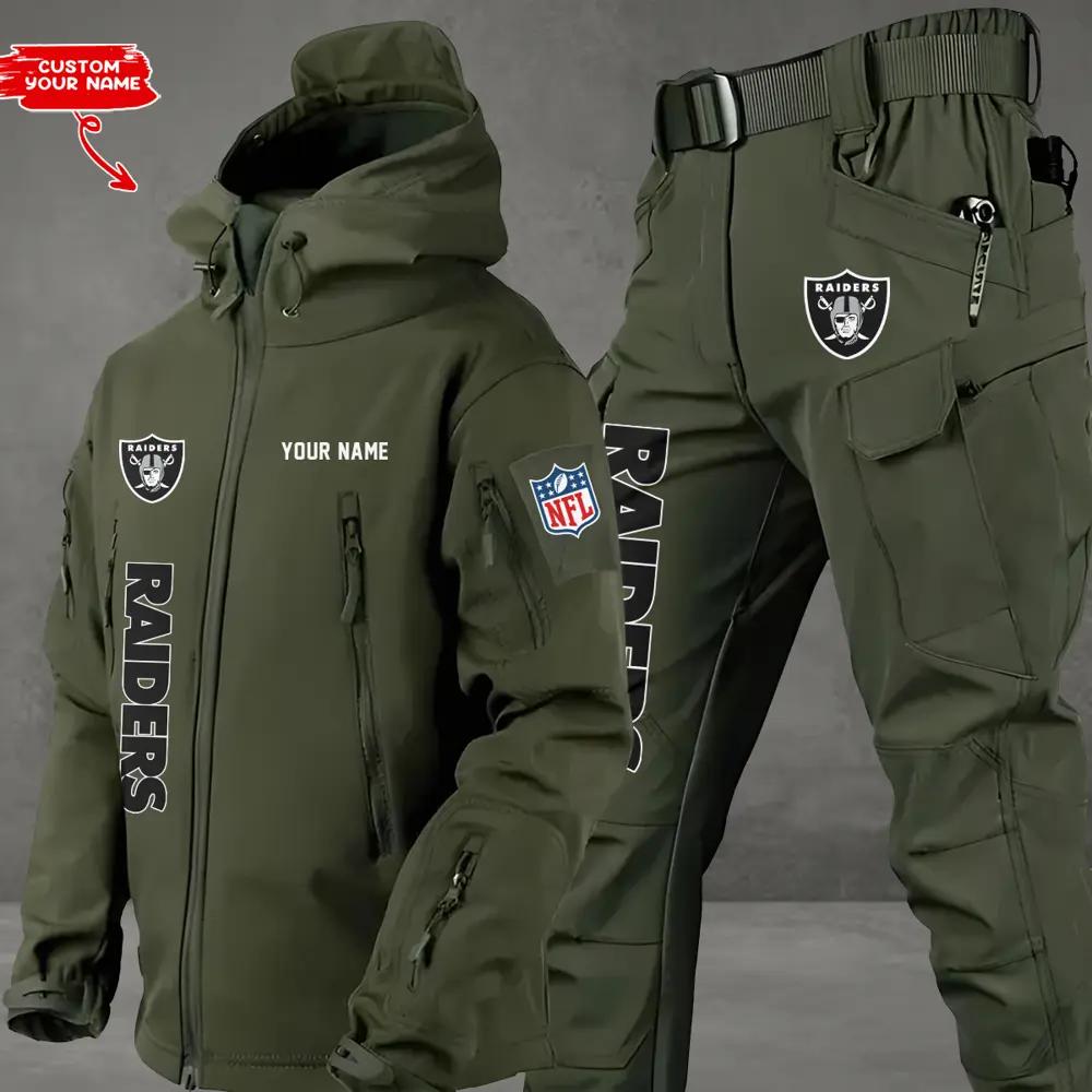 Las Vegas Raiders Outdoor Jacket and Pants 000002