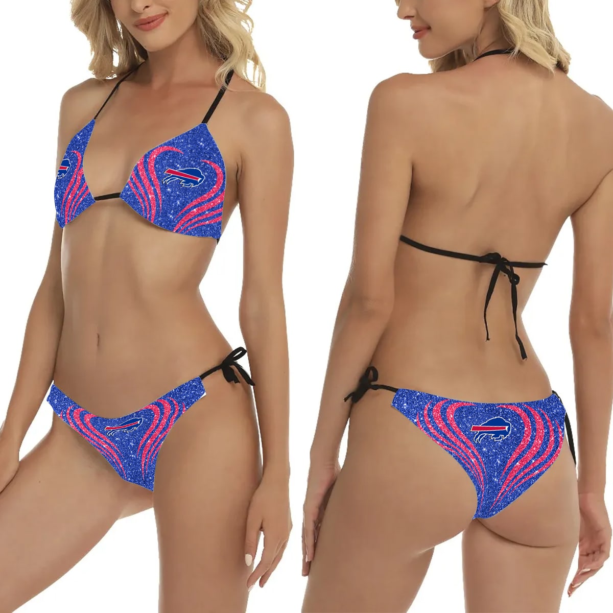 Buffalo Bills String Bikini Sets 027