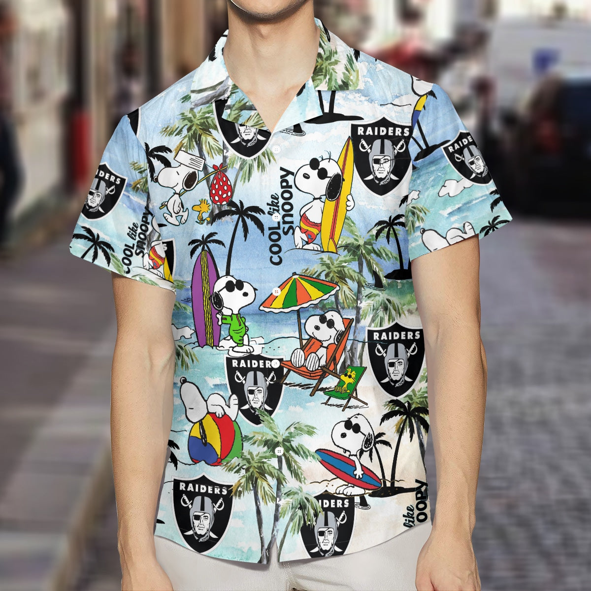 Las Vegas Raiders Summer Hawaiian Shirt 124