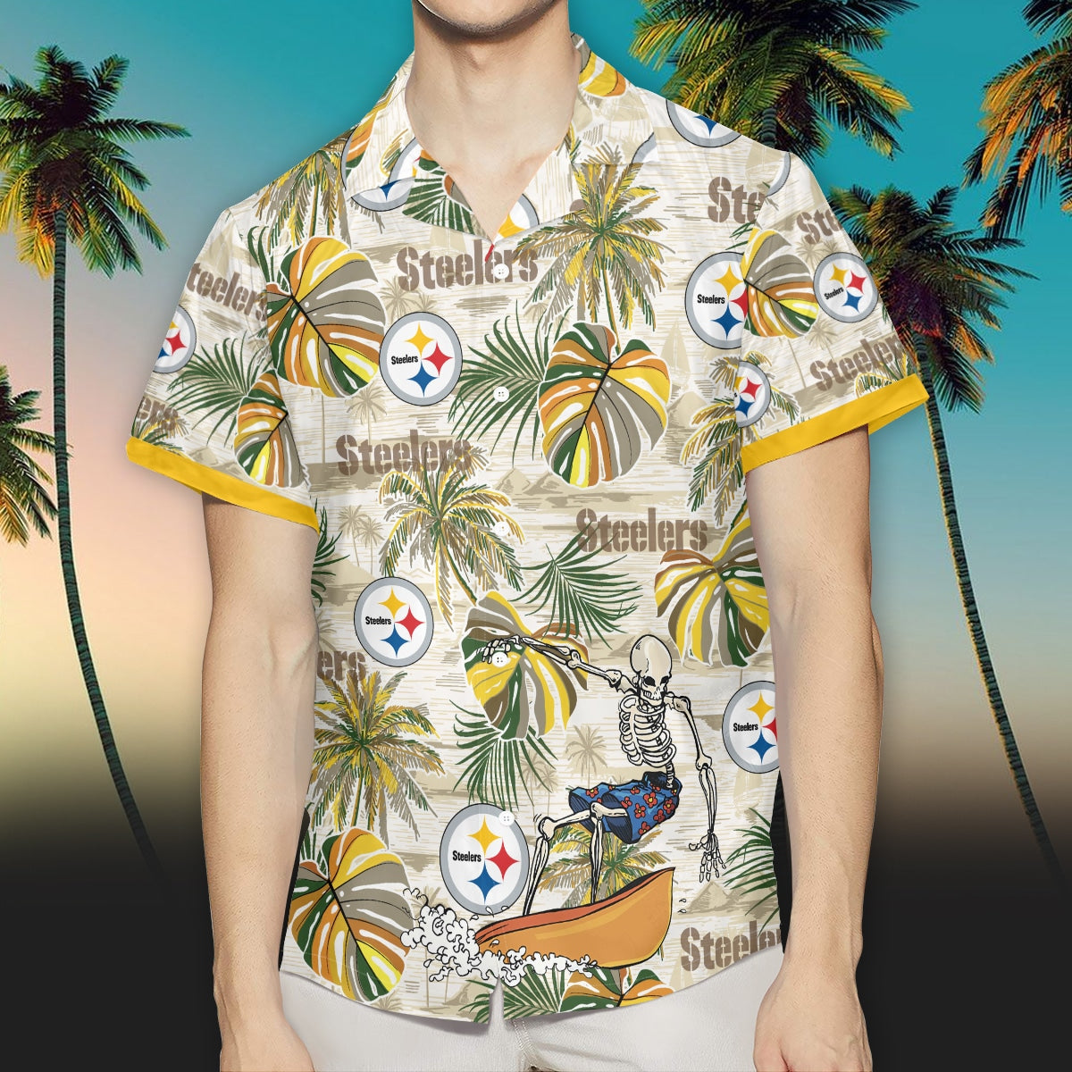Pittsburgh Steelers Summer Hawaiian Shirt 130