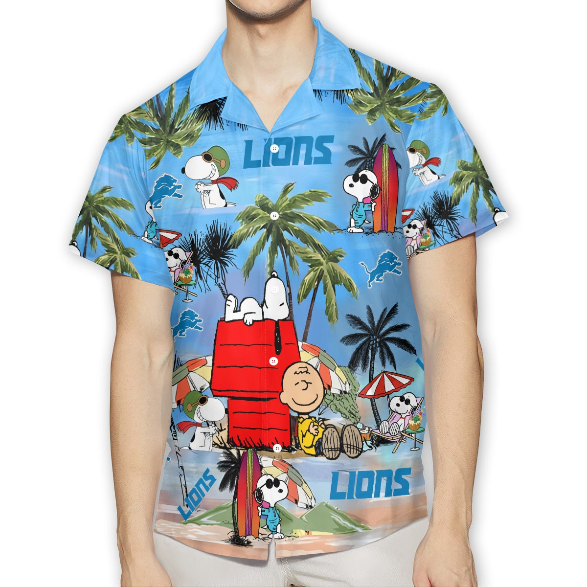 Detroit Lions Summer Hawaiian Shirt 133