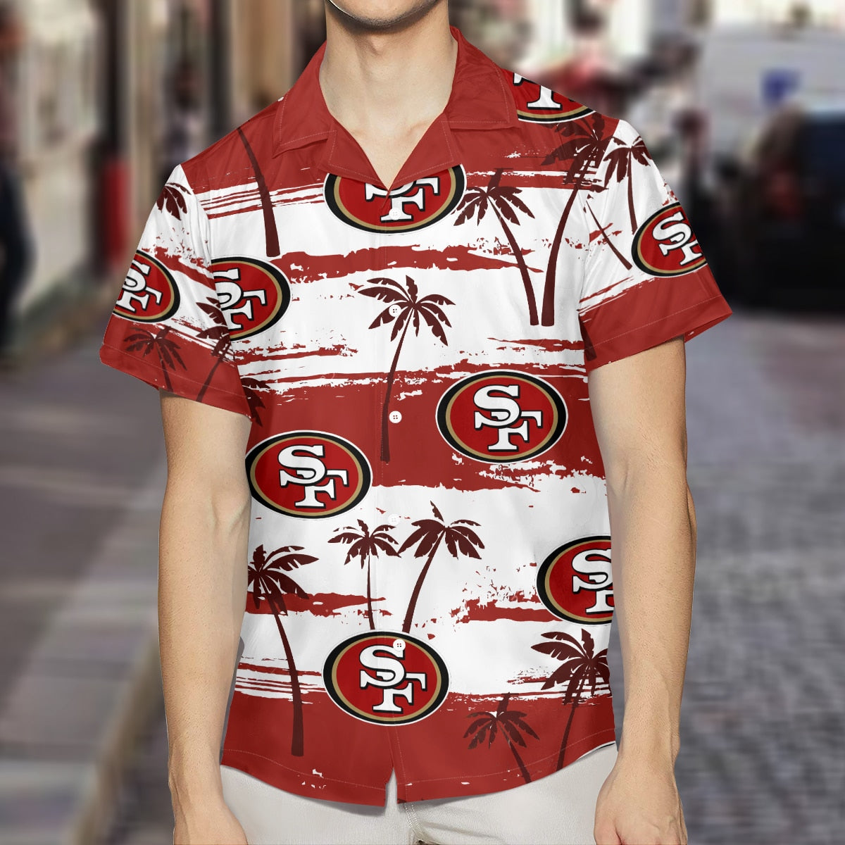 San Francisco 49ers Summer Hawaiian Shirt 138