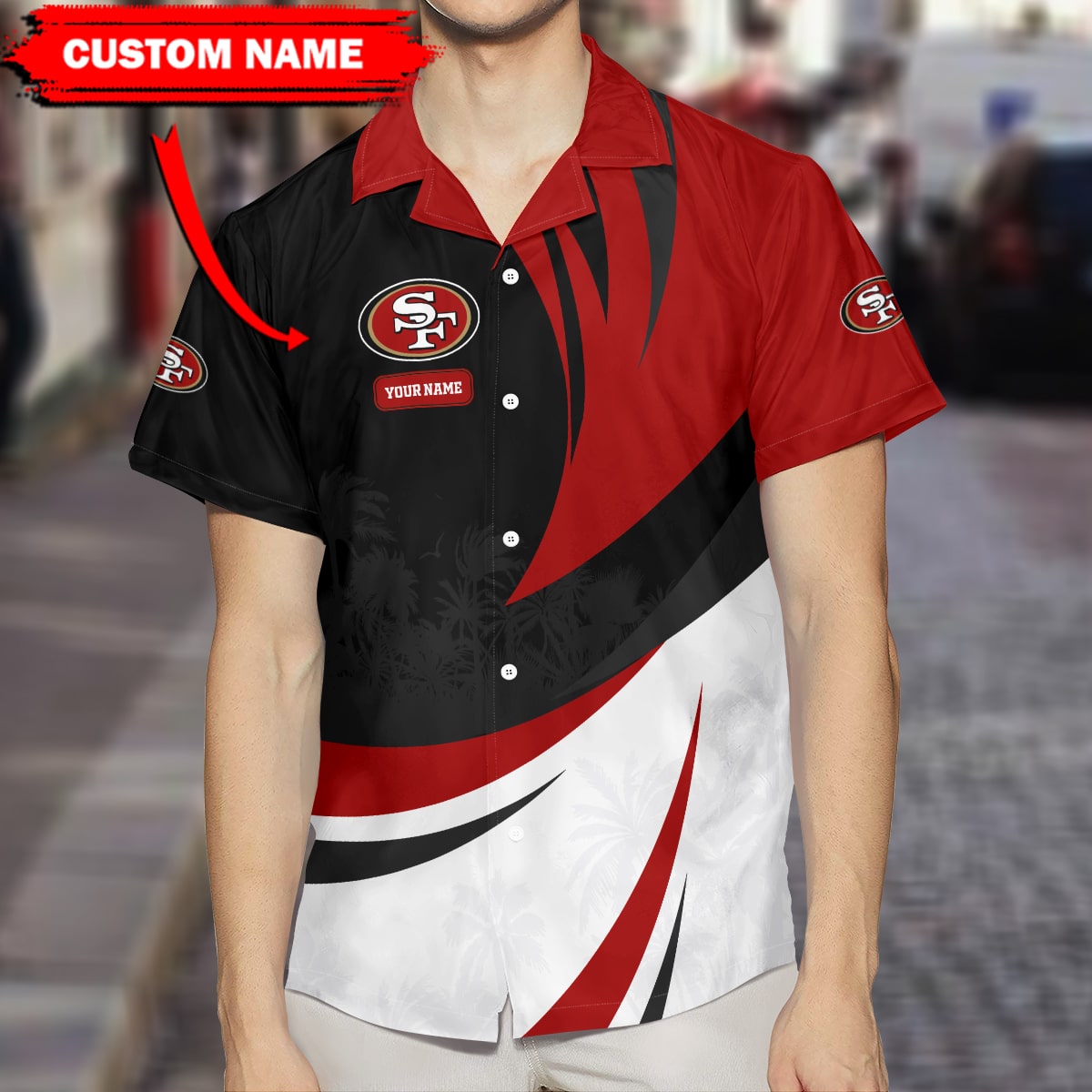 San Francisco 49ers Personalized Summer Hawaiian Shirt 141