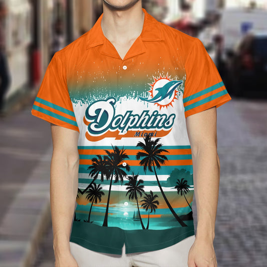 Miami Dolphins Summer Hawaiian Shirt 148