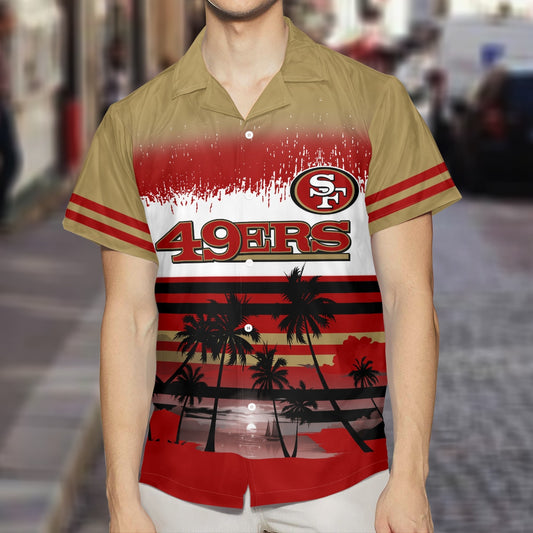 San Francisco 49ers Summer Hawaiian Shirt 150