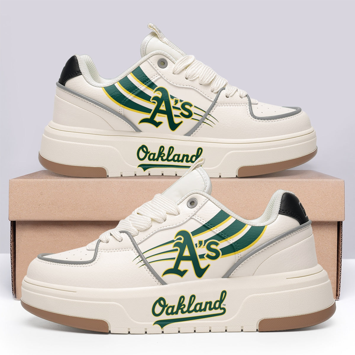 Oakland Athletics MLB Sneakers 003