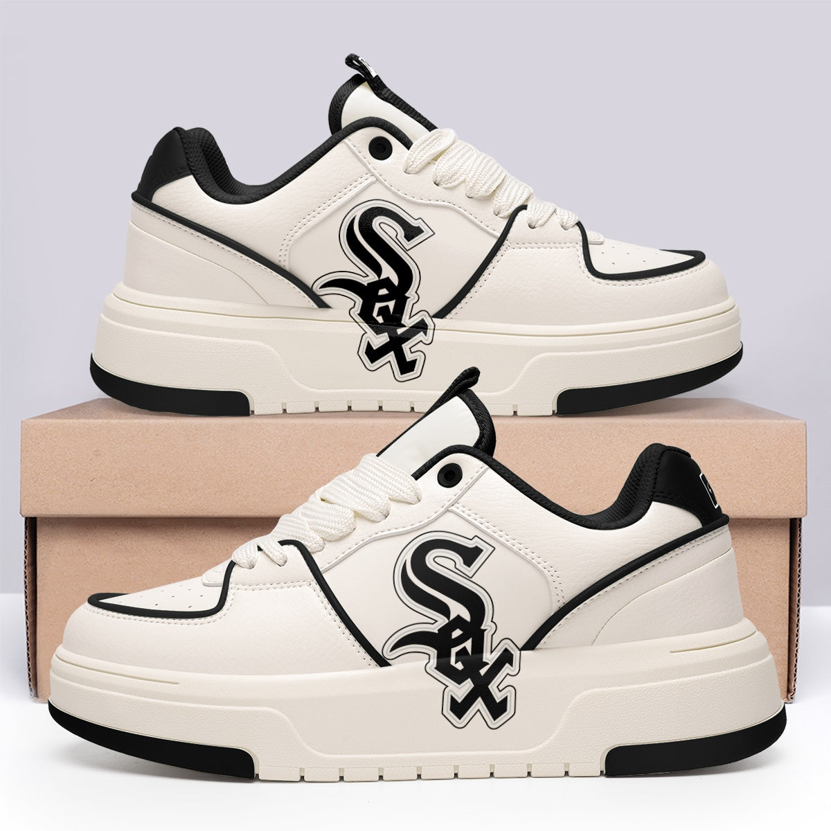 Chicago Brown Sox MLB Sneakers 010
