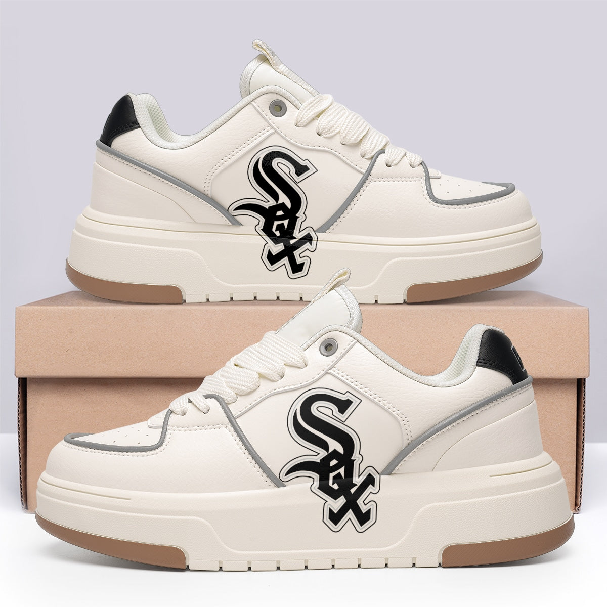 Chicago Brown Sox MLB Sneakers 010