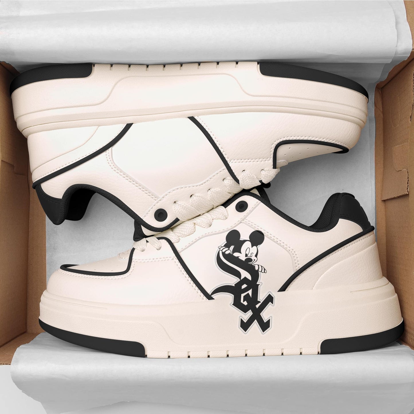 Chicago Brown Sox MLB Sneakers 012