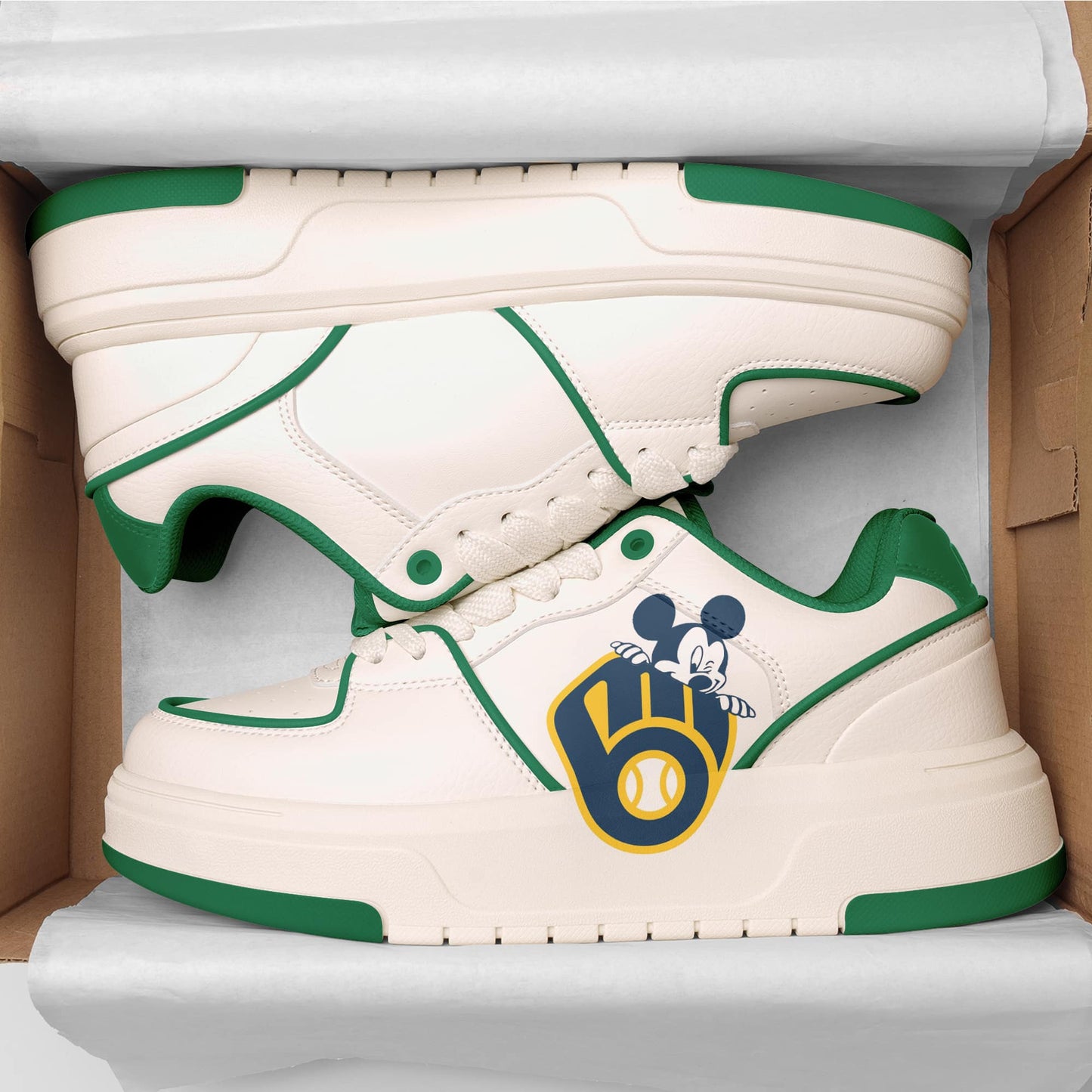 Milwaukee Brewers MLB Sneakers 013
