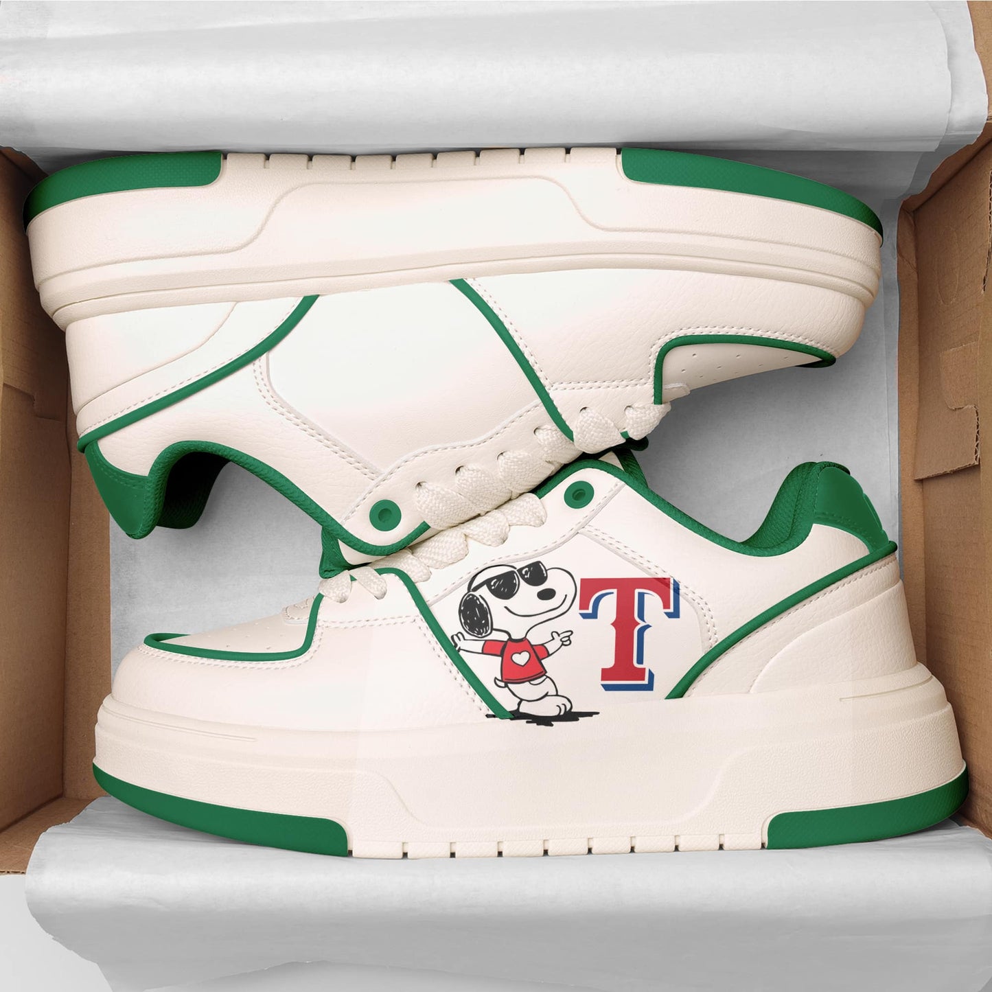 Texas Rangers MLB Sneakers 019