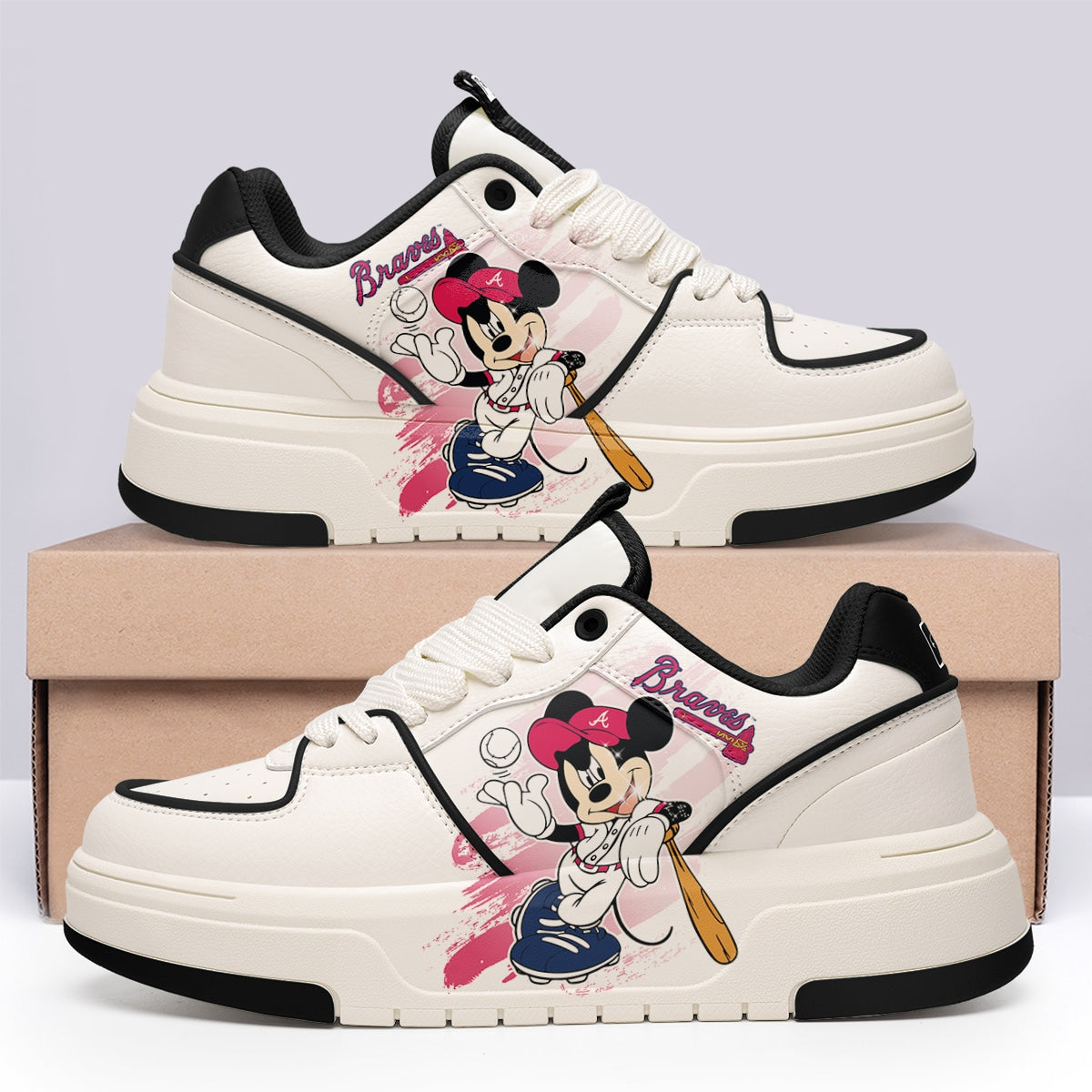 Atlanta Braves MLB Sneakers 026