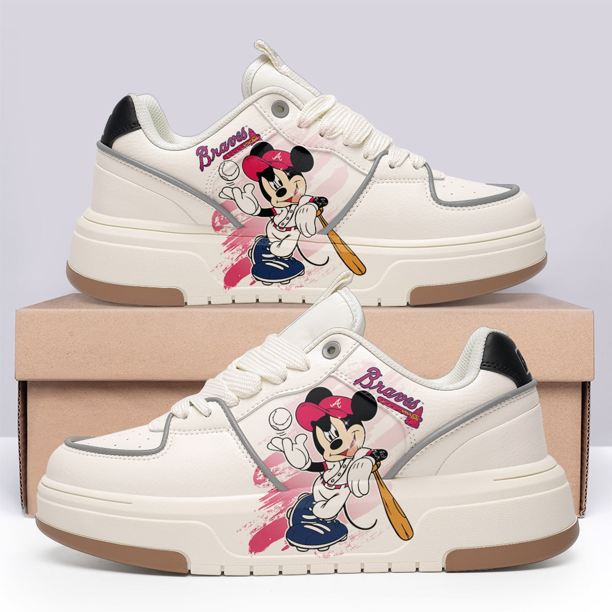 Atlanta Braves MLB Sneakers 026