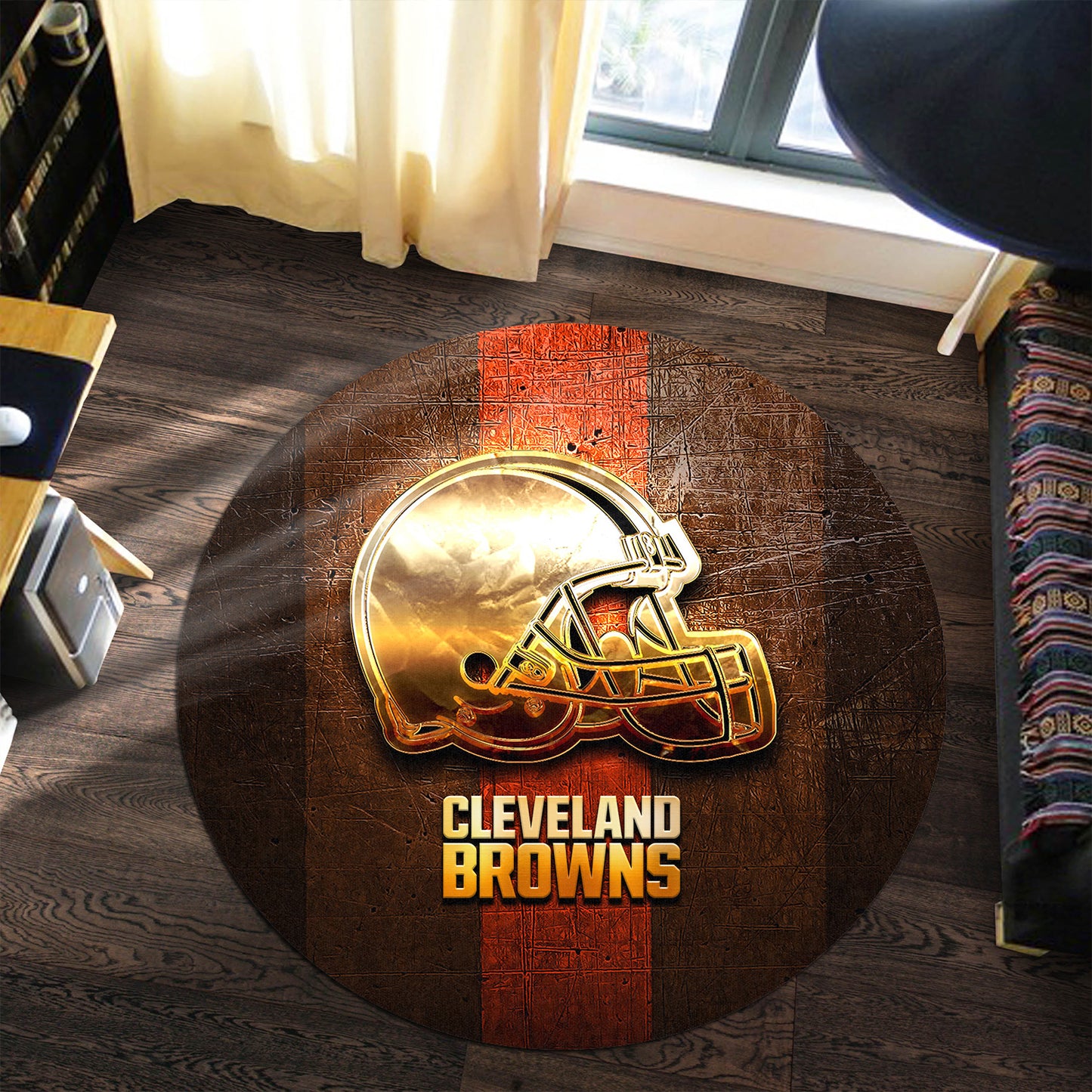 Cleveland Browns Round Rug 98RRUG239