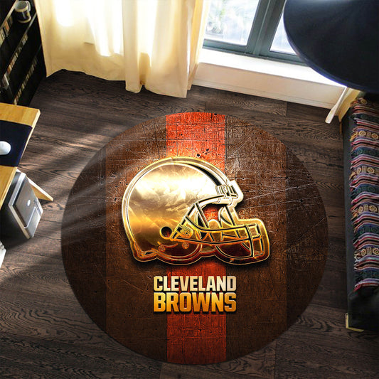 Cleveland Browns Round Rug 98RRUG239