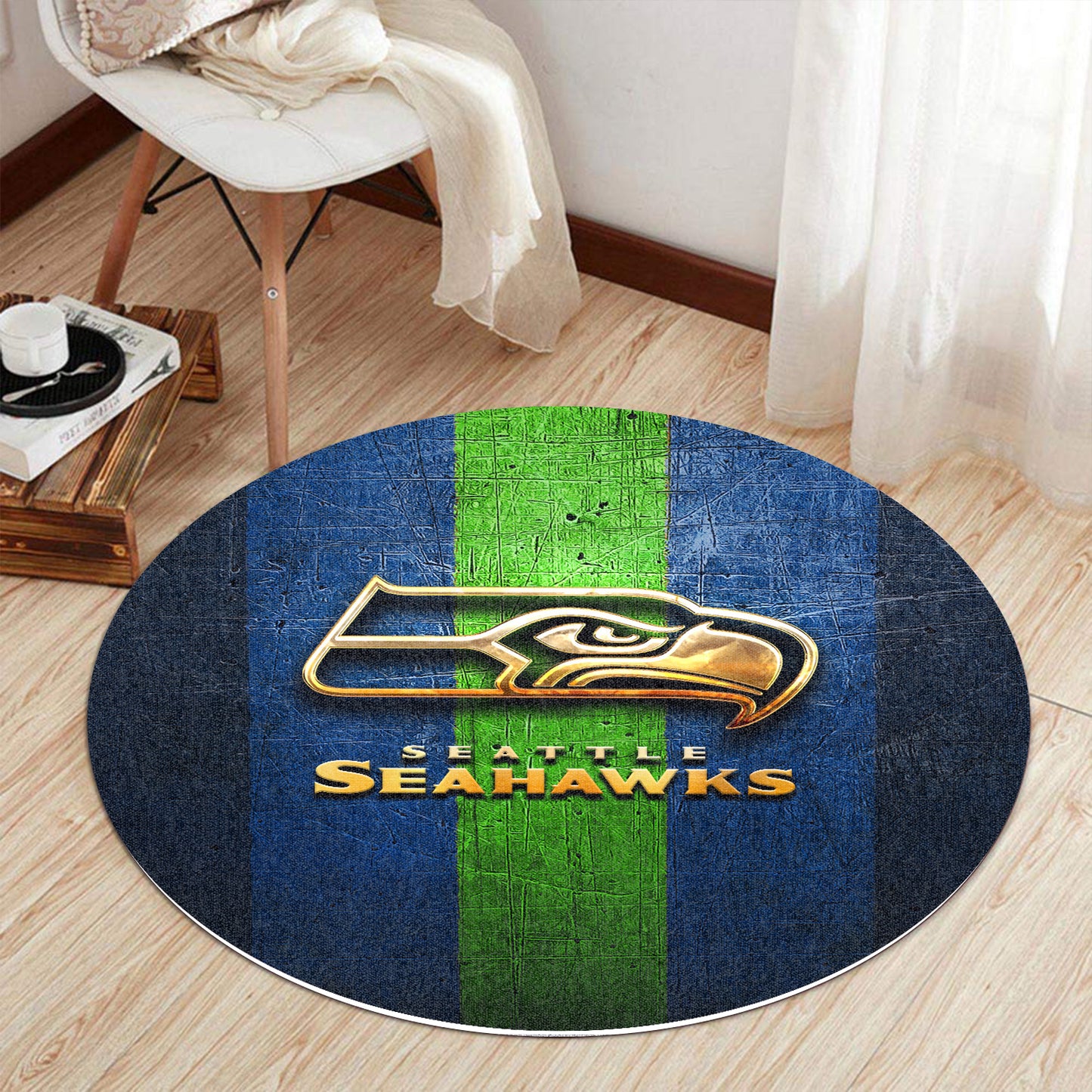 Seattle Seahawks Round Rug 98RRUG241