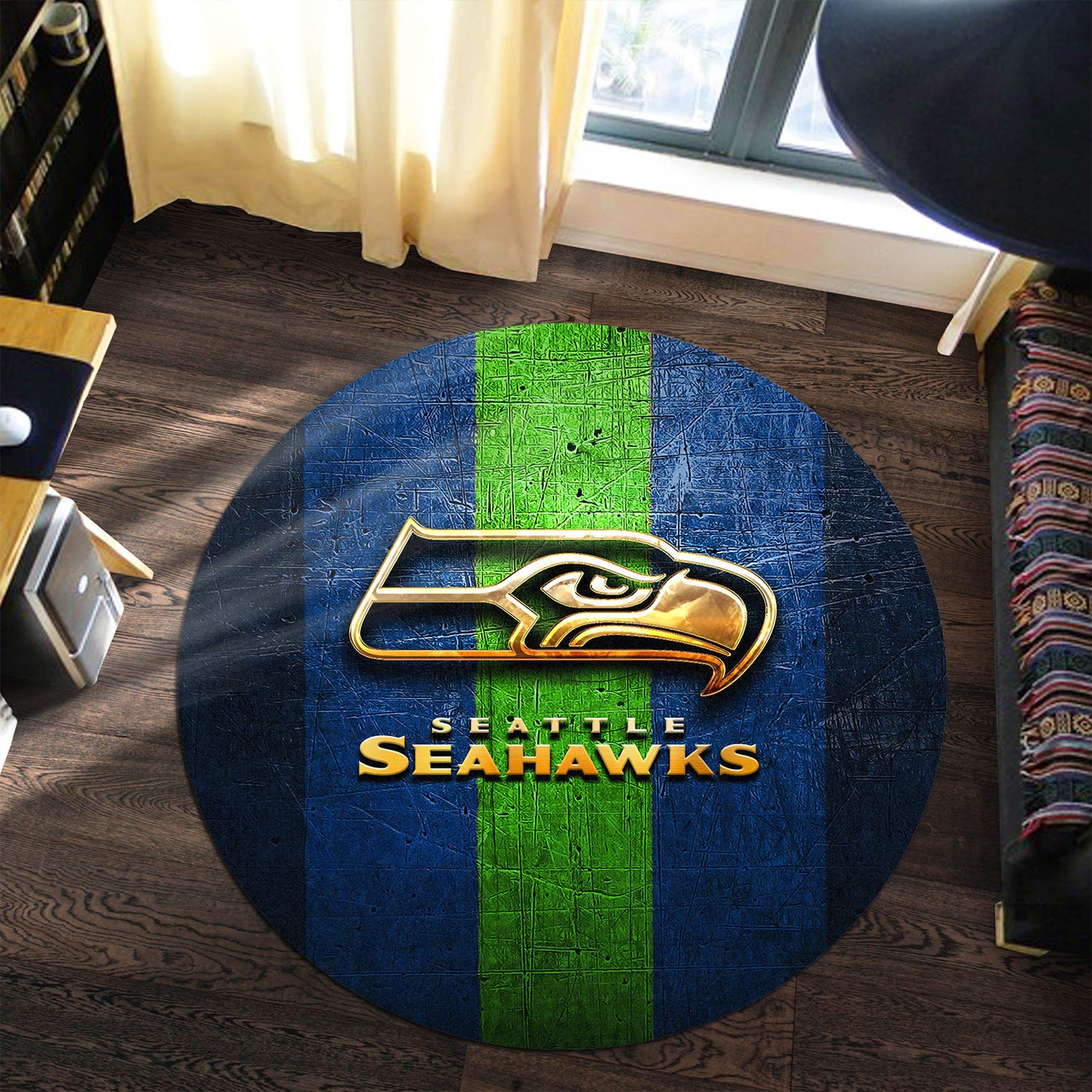 Seattle Seahawks Round Rug 98RRUG241