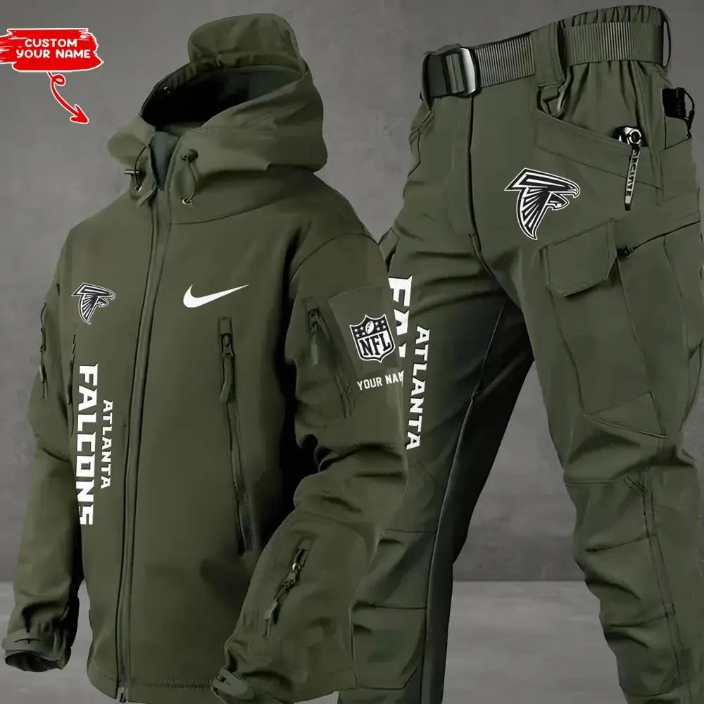 Atlanta Falcons Outdoor Jacket and Pants 000028