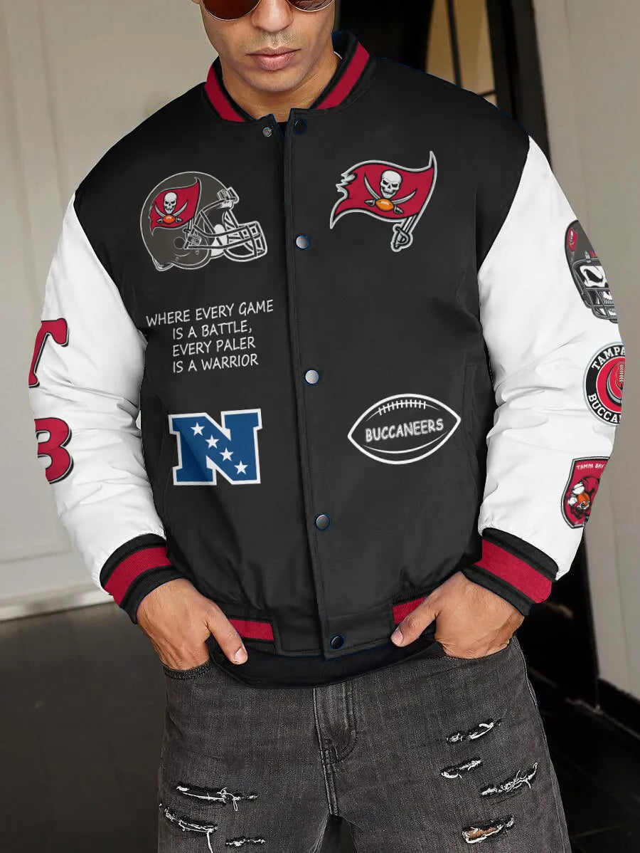 Tampa Bay Buccaneers National Football League Varsity Jacket AZBTVJK000533