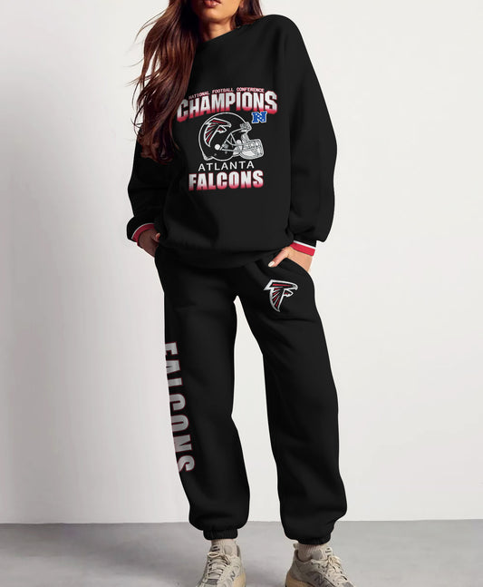 Atlanta Falcons Combo 3D Sweatsuit and Sweatpants Unisex CBSP6
