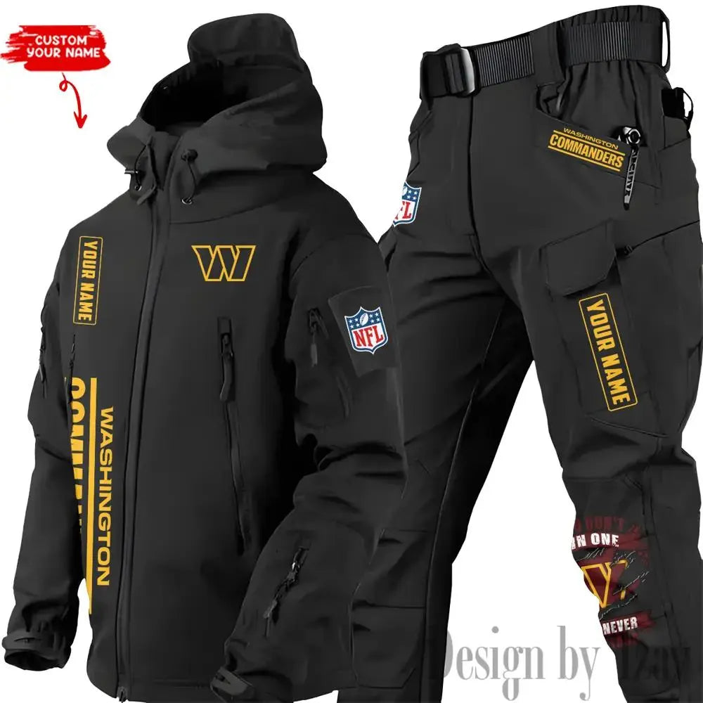 Washington Commanders Outdoor Jacket and Pants 000101