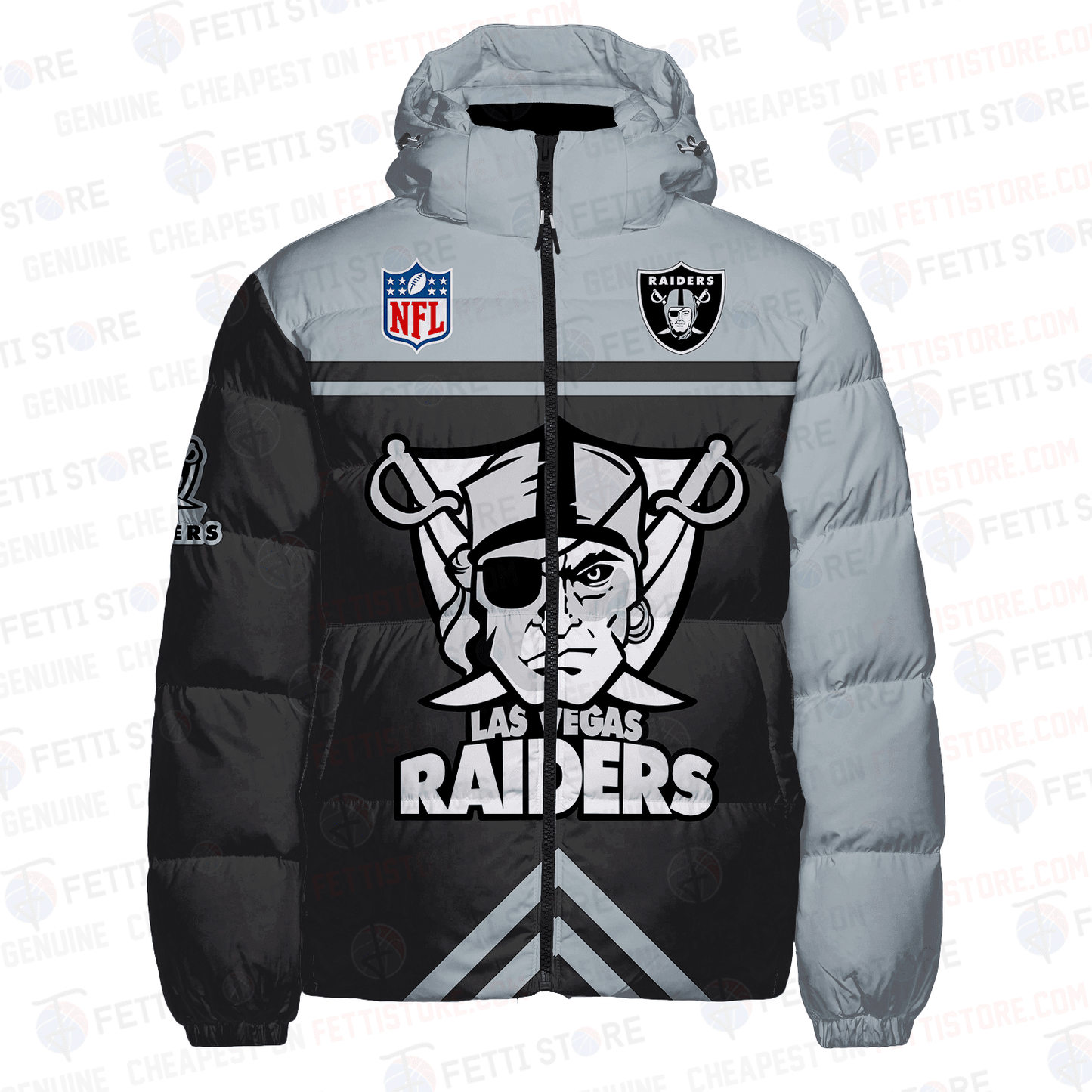 Las Vegas Raiders CozyCloud Down Jacket AZBTDWJ000335