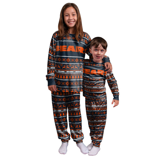 Chicago Bears Family Holiday Pajamas AZCPYZAM038