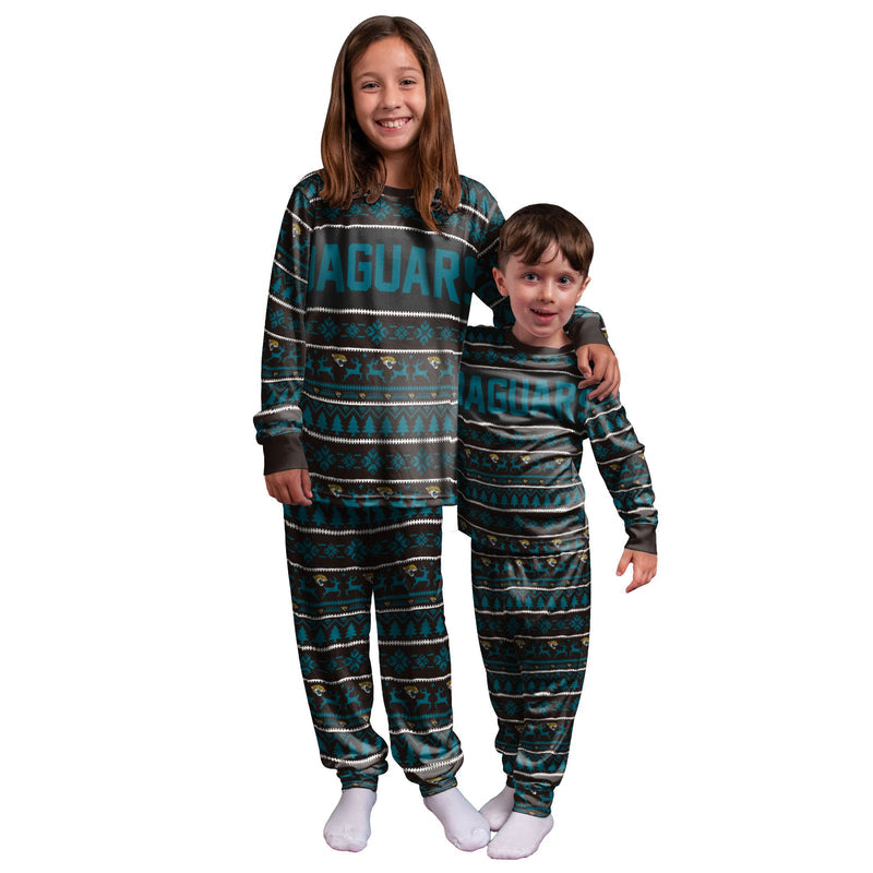 Jacksonville Jaguars Family Holiday Pajamas AZCPYZAM047