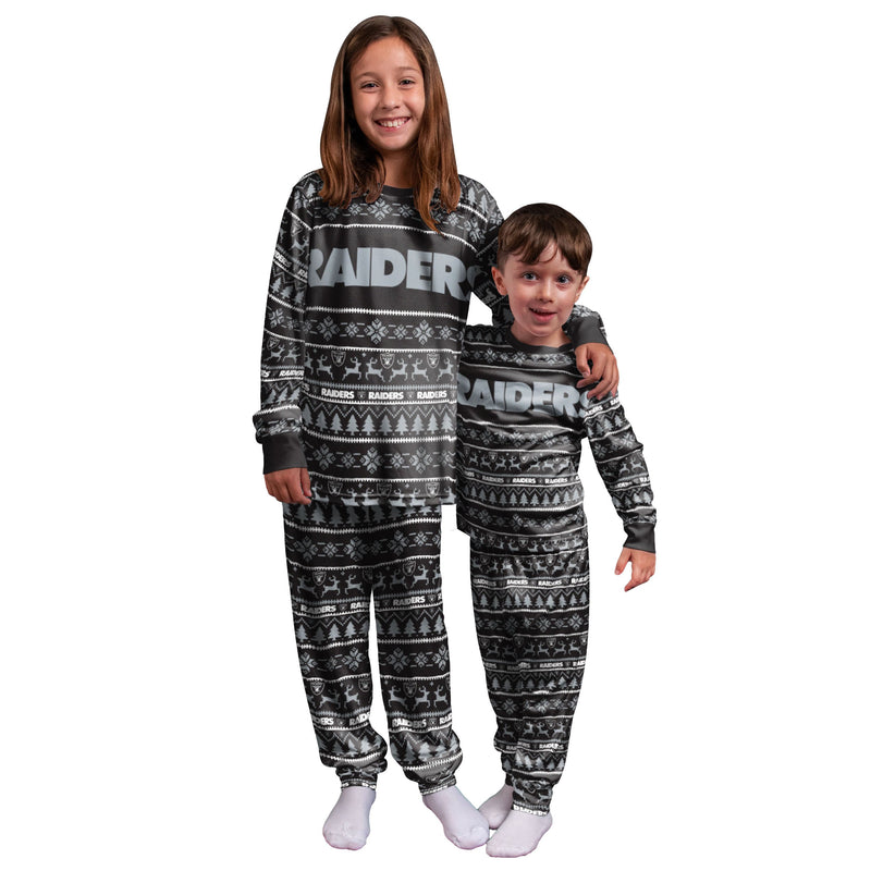 Las Vegas Raiders Family Holiday Pajamas AZCPYZAM049