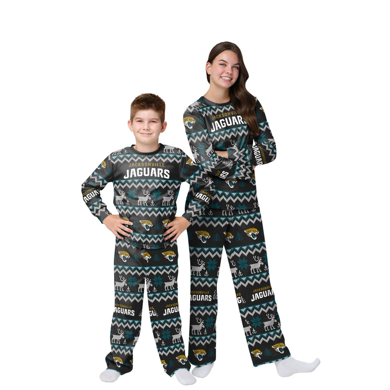 Jacksonville Jaguars Family Holiday Pajamas AZCPYZAM079