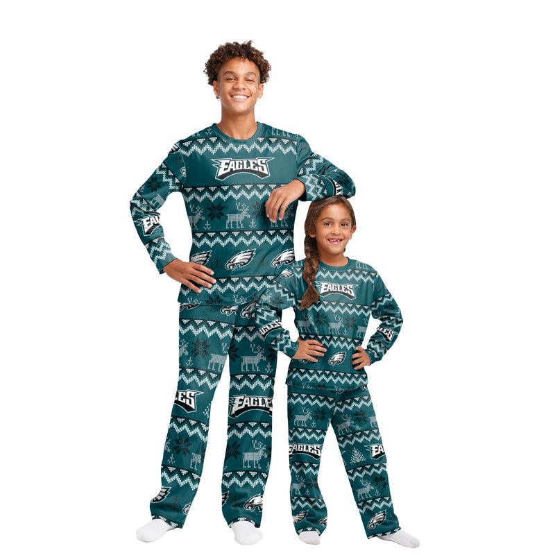 Philadelphia Eagles Family Holiday Pajamas AZCPYZAM090