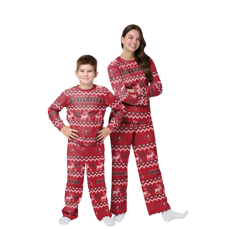 Tampa Bay Buccaneers Family Holiday Pajamas AZCPYZAM094