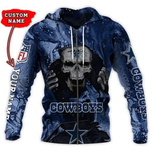 Dallas Cowboys Personalized Hoodie and Joggers AZCHD983