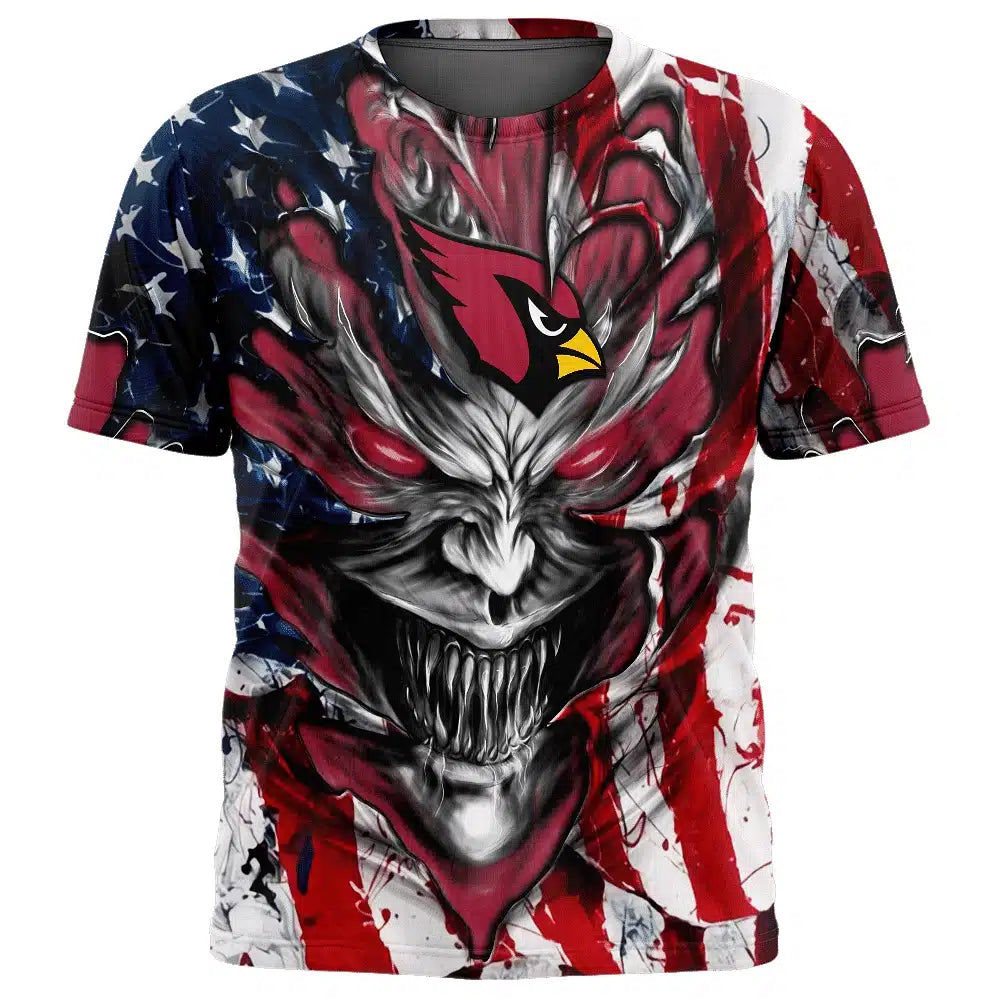 Arizona Cardinals All Over Printed T-shirt Sweatshirt Hoodie AZCHD568