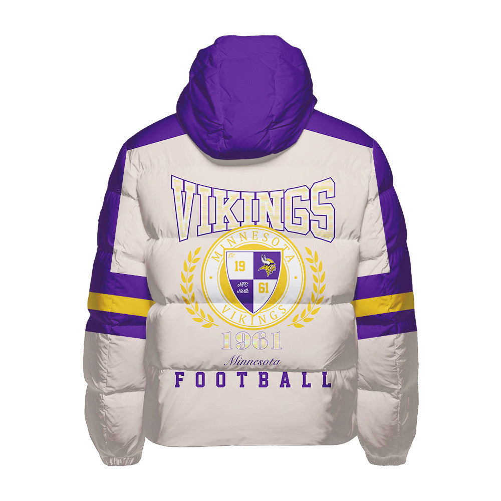 Minnesota Vikings CozyCloud Down Jacket AZBTDWJ000151