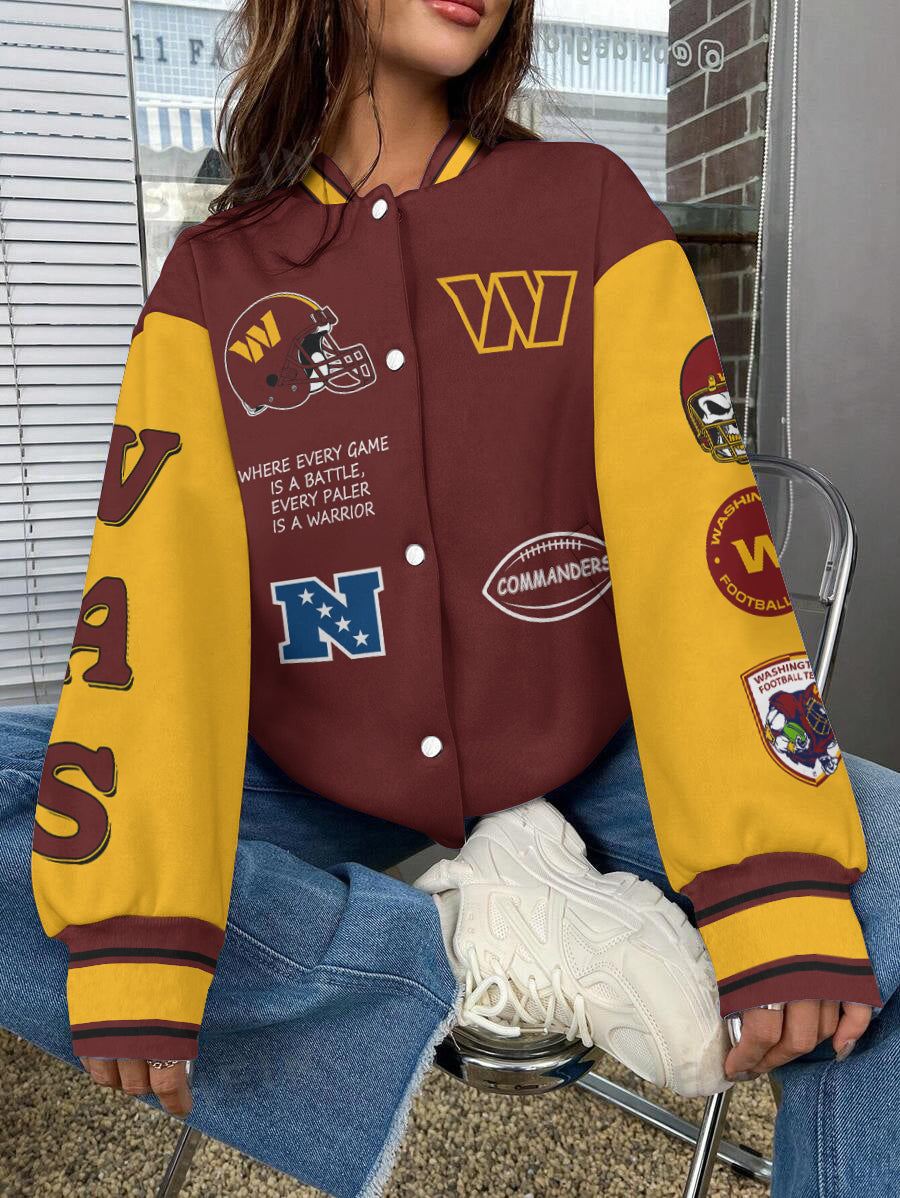 Washington Commanders National Football League Varsity Jacket AZBTVJK000633