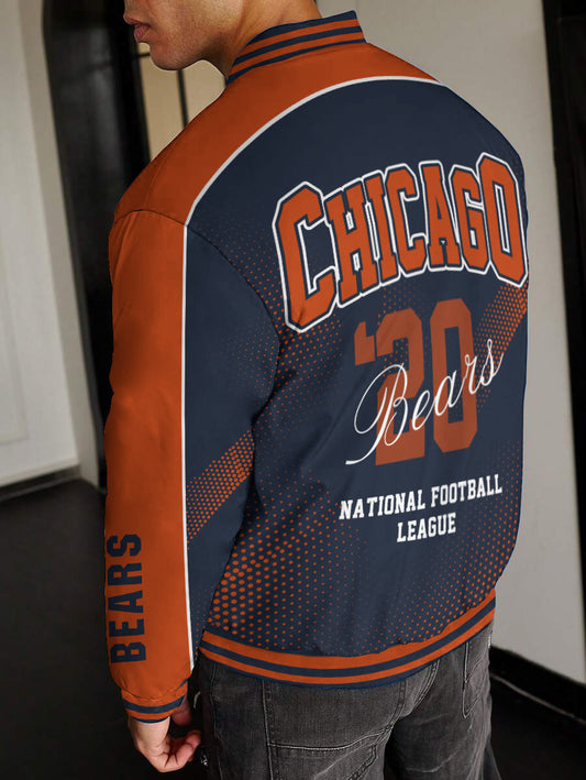 Chicago Bears National Football League Varsity Jacket AZBTVJK000410