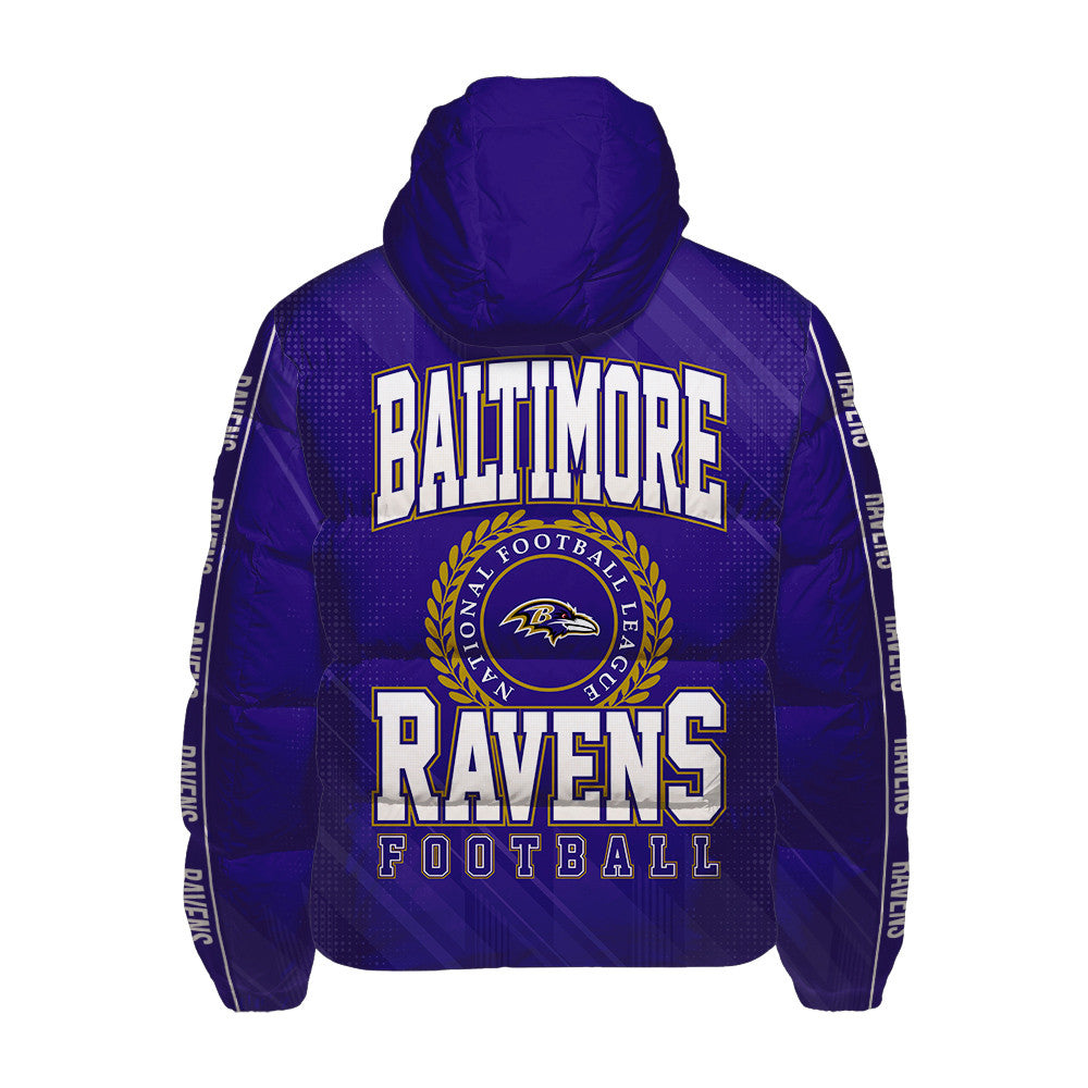 Baltimore Ravens CozyCloud Down Jacket AZBTDWJ000230