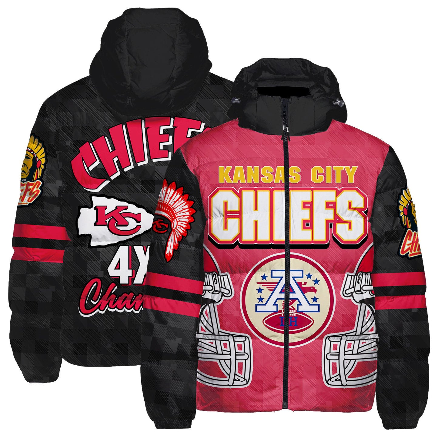 Kansas City Chiefs CozyCloud Down Jacket AZBTDWJ000290