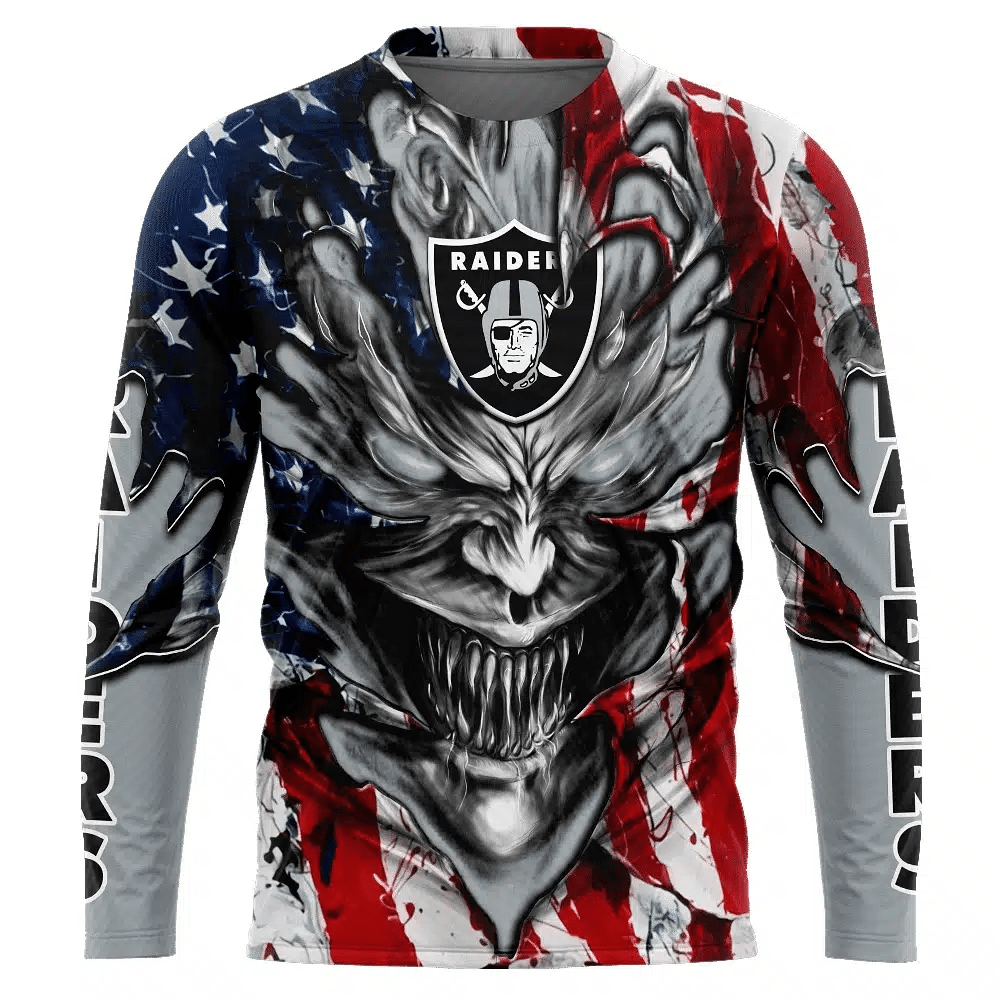 Las Vegas Raiders All Over Printed T-shirt Sweatshirt Hoodie AZCHD584