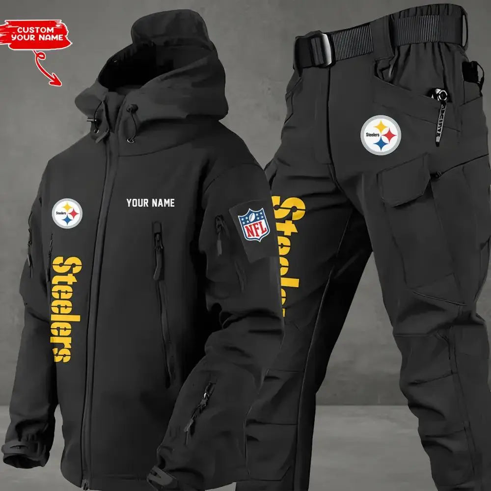Pittsburgh Steelers Outdoor Jacket and Pants 000014