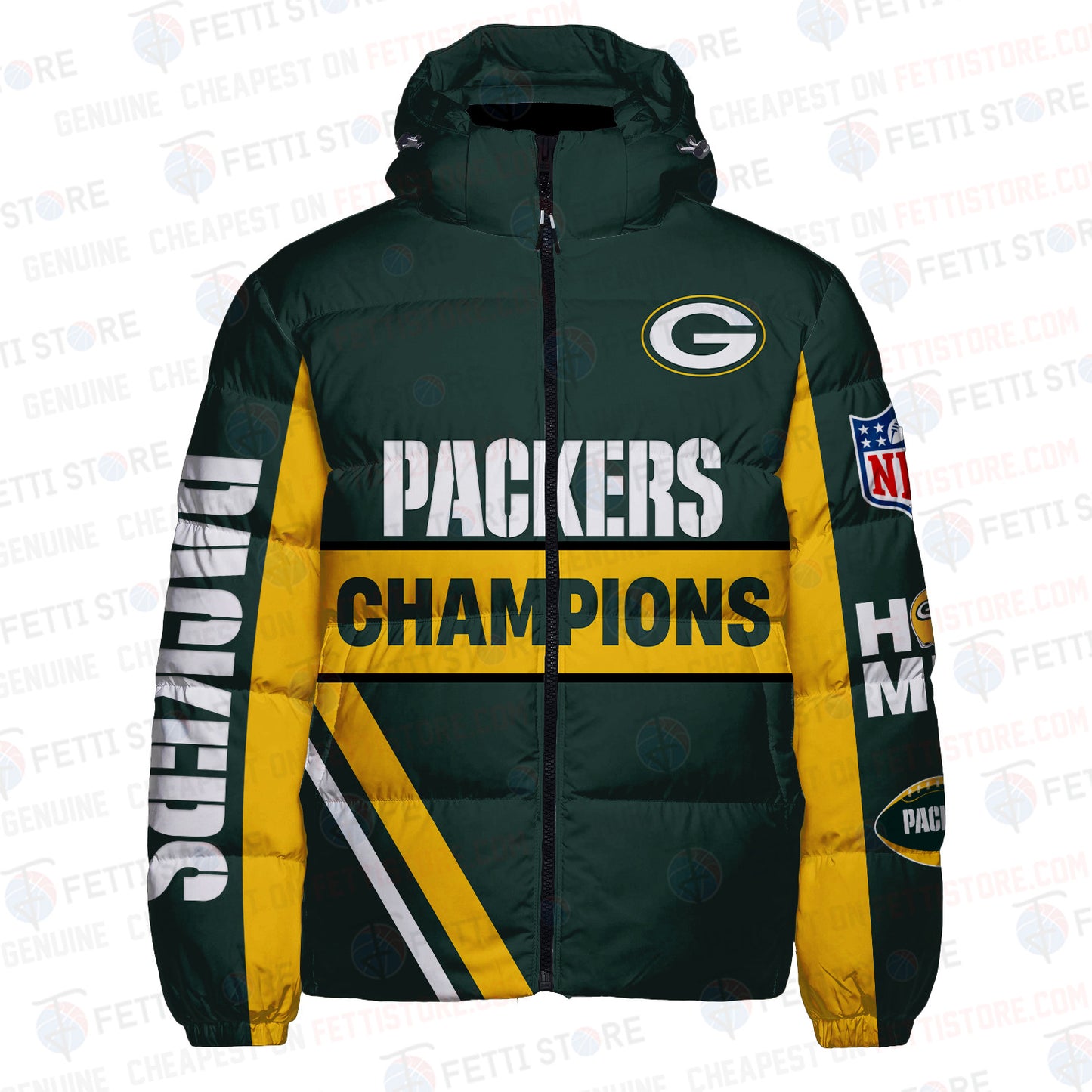 Green Bay Packers  CozyCloud Down Jacket AZBTDWJ000155
