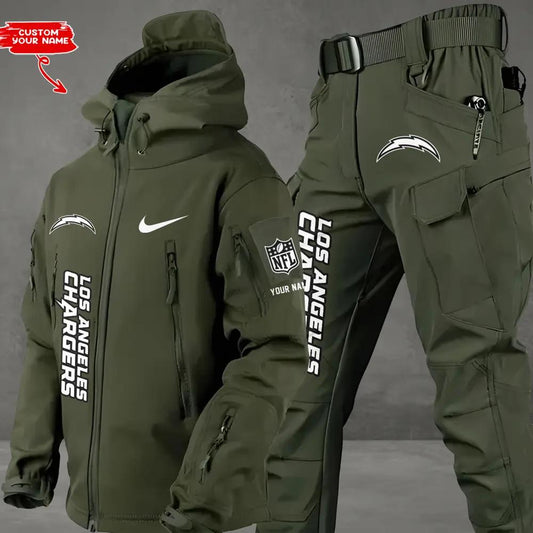 Los Angeles Chargers Outdoor Jacket and Pants 000144