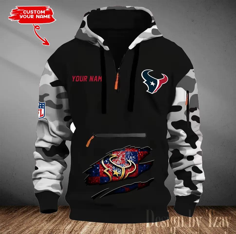 Houston Texans Camouflage Hooded Sweatshirt HA75
