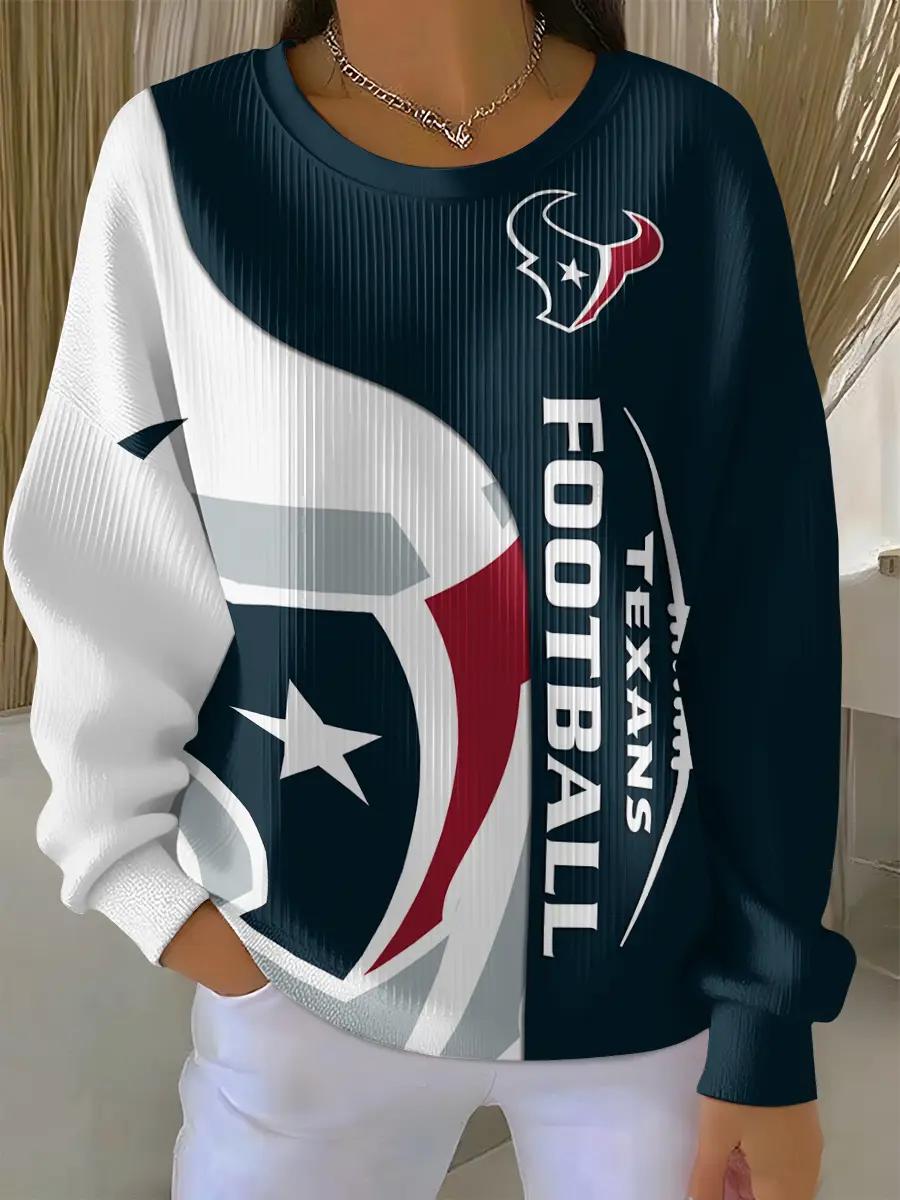 Houston Texans Women’s Knit Sweatshirt EM20